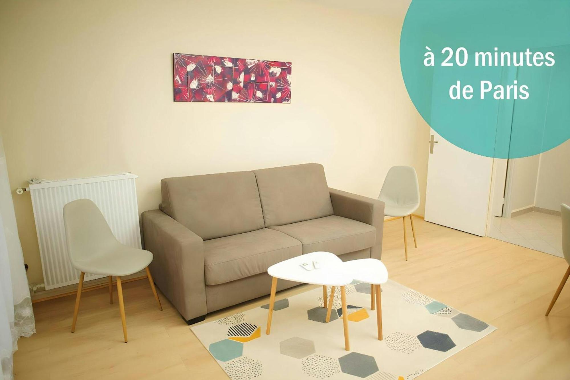 Cosy House Creteil 3 Pieces Daire Dış mekan fotoğraf